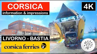 LIVORNO  BASTIA  CORSICA FERRIES  To Corsica by Campervan [upl. by Ryann]