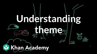 Understanding theme  Reading  Khan Academy [upl. by Lehctim]