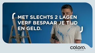 Met slechts 2 lagen verf bespaar je tijd en geld [upl. by Schwing407]