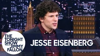 Jesse Eisenberg Shows Off His Most Elaborate Halloween Costume [upl. by Ellehsyt691]