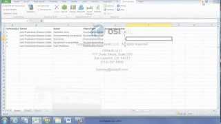 OSIsoft Build an Enumeration Set with PI AF Builder Excel Addin v2010 R3 [upl. by Junko]