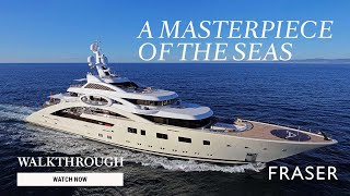 ACE 85M 279 Lurssen Yacht for sale  Superyacht walkthrough [upl. by Annayat898]