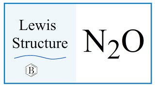 Lewis Dot Structure for N2O Nitrous oxide [upl. by Lleynod437]