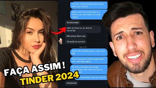 COMO CONVERSAR COM UMA MULHER NO TINDER EM 2024 [upl. by Aniham]