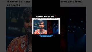 Prateek Kuhad Live Performance itsacoldmess shorts ytshorts youtubeshorts music song [upl. by Anahc]