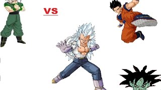 Xicor vs Gohan Vegeta and Goku [upl. by Aedni]