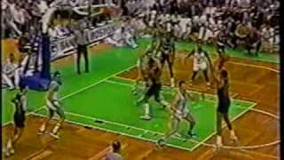 Drazen Petrovic Highlights Portland  Boston Mar7 1990 [upl. by Joselyn]