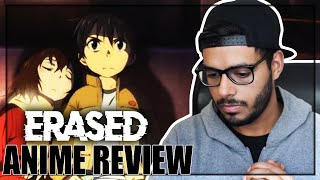 ERASED ANIME REVIEW BETTER THAN DEATH NOTE [upl. by Gwenore]