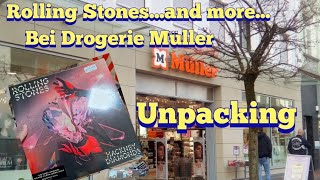 70 The Rolling Stones Hackney Diamondsand more bei Drogerie Müller UNPACKING [upl. by Sualkin698]