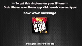 Bow Chicka Wow Wow Message Alert Tone [upl. by Ecilef]