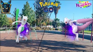 BUSCAMOS al MEWTWO PERFECTO OSCURO de RAIDS en POKEMON GO [upl. by Oeht]