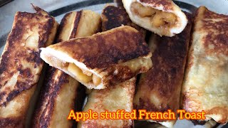 Apple stuffed French Toast  easy breakfast recipe  ஆப்பிள் ப்ரட் டோஸ்ட்  Bread toast in Tamil [upl. by Gregory]