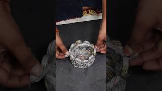 Newspaper basket 🧺🧺 diyideas sortvideo ytshorts sorts crafts millionsdiy [upl. by Adnak]