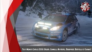 Best of Test Monte Carlo 2016 Ogier Camilli Østberg Bouffier Bertelli et Evans  Aa26 Racing [upl. by Acinnor160]