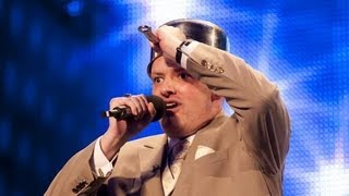 Dalek impersonator Martyn Crofts  Britains Got Talent 2012 audition  International version [upl. by Leirbag]