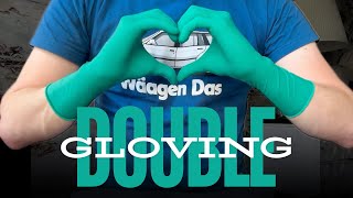 Double Gloving Tight Latex Surgical Gloves [upl. by Christye]