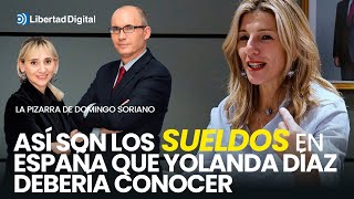 La Pizarra Así son los sueldos en España cuatro gráficos que Yolanda Díaz debería conocer [upl. by Anselma867]