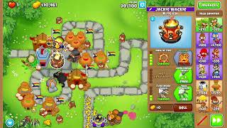 How To Beat Round 8190 In Chimps Monkey Meadow  Bloons TD 6 [upl. by Atem747]