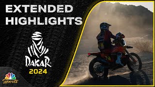 Stage 12  2024 Dakar Rally  EXTENDED HIGHLIGHTS  11924  Motorsports on NBC [upl. by Lewiss]