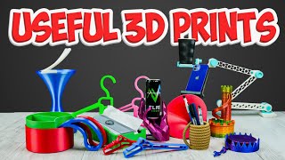 USEFUL Ideas to 3D Print  January 2024 [upl. by Emmery]