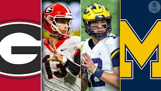 Georgia vs Michigan Preview Expert breaks down the CFP Semifinal matchup  CBS Sports HQ [upl. by Nasas]