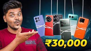 ⚡Top 5 Best Smartphones📱 Under ₹30000 🔥AUGUST 2024 TamilTech [upl. by Golightly]