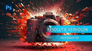 Photoshop resolutie verhogen  Afbeelding vergroten  photoshop tip [upl. by Wilburt]