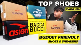 TOP 5 LATEST NEW SHOES AND SNEAKERS UNDER ₹1500 😍 [upl. by Rubie]