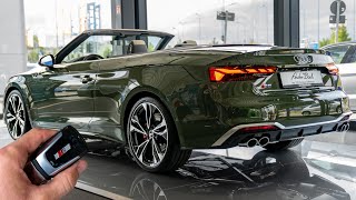 2022 Audi S5 Cabrio TFSI 354hp  Sound amp Visual Review [upl. by Gunn]