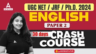 UGC NET English Literature Crash Course Day 1  English Literature by Aishwarya Puri [upl. by Lilly]