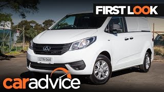 2017 LDV G10 Turbo First Look Review  CarAdvice [upl. by Atin]