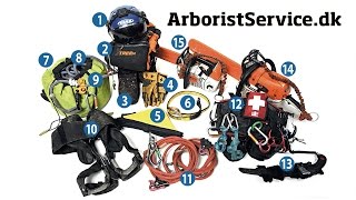 My Minimum Tree Climbing Equipment  Arborist Tree Climbing Gear [upl. by Wakerly51]