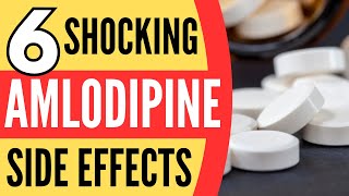 6 SHOCKING AMLODIPINE SIDE EFFECTS 😱💥 [upl. by Elliott]