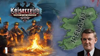 Michael Collins vs Black Monday  Lets Play Kaiserreich  Ireland Pt 1 [upl. by Anirehtac]