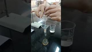 Colorimetric assay of asprin tablet [upl. by Cruce130]