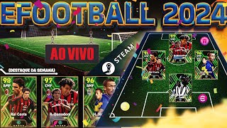 SEXTOU DE MUITA GAMEPLAY DREAM TEAM  EFOOTBALL 2024 AO VIVO  PC [upl. by Hasan]