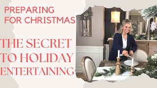 HOW TO PREPARE FOR CHRISTMAS ENTERTAINING  COOKING TABLE SETTINGS GAMES AND MORE [upl. by Sherlock]