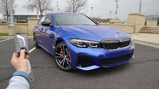 2022 BMW M340i Sedan Start Up Exhaust POV Test Drive and Review [upl. by Aniger]