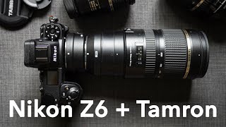 Nikon Z6 Tamron Compatibility Do they work [upl. by Enimsay538]