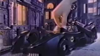 1989 Batman Batmobile Toy Commercial [upl. by Cirnek]