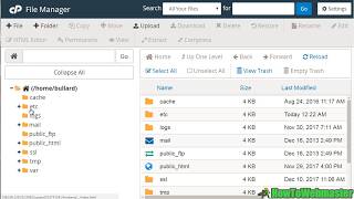 CPanel Tutorial  How to Use File Manager to Upload Website Files [upl. by Silvers]