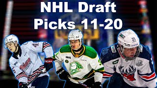 NHL Draft Rankings 1120 [upl. by Werdn190]