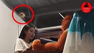 ASWANG NANINILIP SA DALAGA ACTUAL VIDEO  16 NAKAKATAKOT NA VIDEO NG ASWANG REAL GHOST SA INTERNET [upl. by Enirolf]