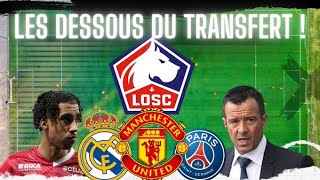 Les dessous du transfert de Yoro à Manchester United entourage Mendes [upl. by Emie756]