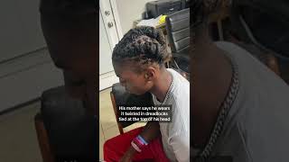 Texas high school student suspended over hairstyle that violated districts dress code shorts [upl. by Aitnuahs]