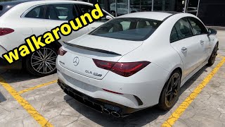 2024 MercedesAMG CLA 45 S Coupé MALAYSIA  INTERIOR EXTERIOR FEATURES REVIEW [upl. by Ahsimin]