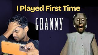 This happened 😭 First time  granny game play [upl. by Cletis]