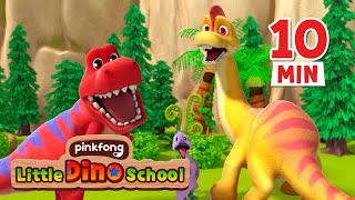 Become Friends with Dinosaurs  Little Dino School  Dinosaur Cartoon  Pinkfong Dinosaurs for Kids [upl. by Alyakcim107]