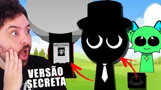 JOGUEI a VERSÃO SECRETA do SPRUNKI INCREDIBOXDESVENDEI TODOS OS SEGREDOS do JOGO [upl. by Eenor]