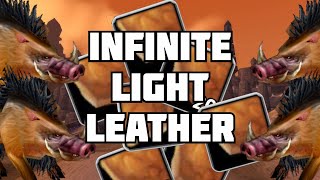 AQ War Effort is Here Infinite Light Leather Farrm [upl. by Ninetta]